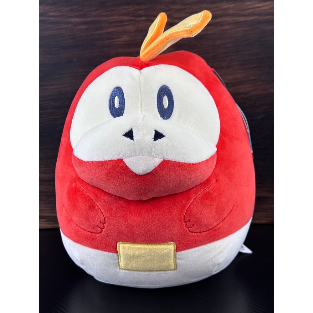 Pokemon Squishmallows Fuecoco Plush 10 Inch Red Fire Crocodile Jazwares‎ 2024